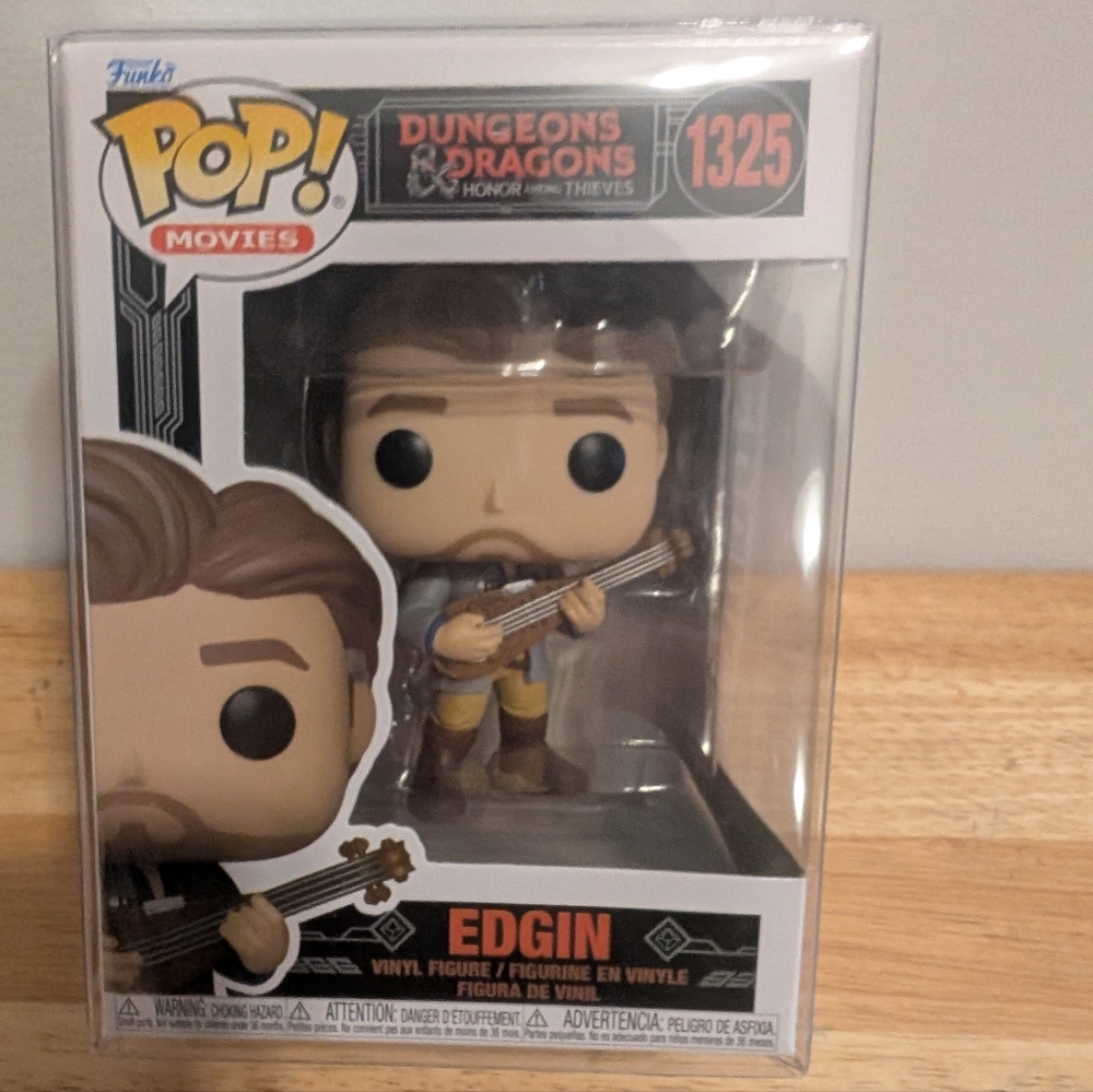 Funko Pop! Edgin Vinyl Figure Brand New Come In Soft Pop Protector